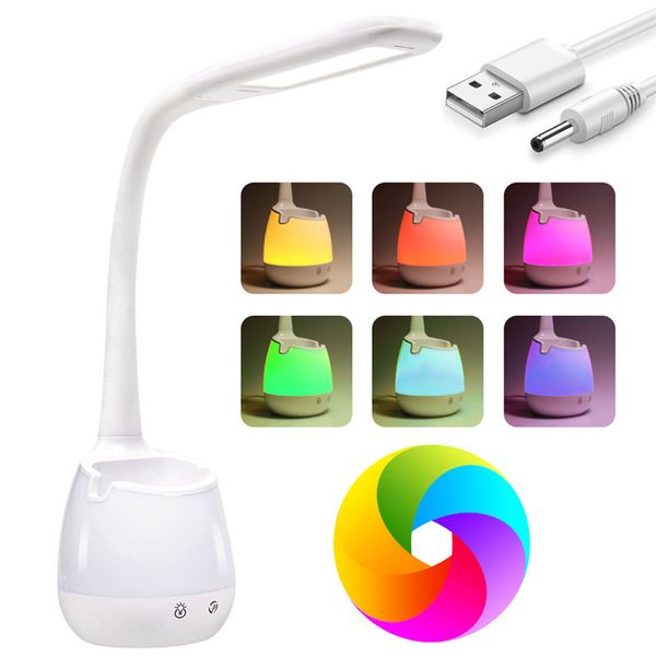 led colorful table lamp eye protection modern creative color changing reading light baby children bedroom study office
led colorful table lamp eye protection modern creative color changing reading light baby children bedroom study office