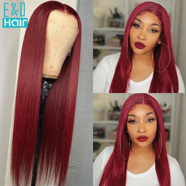 lace wigs 150% 99j burgundy colored 13x4 front human hair for women brazilian remy silky straight wig pre plucked, Black;brown
lace wigs 150% 99j burgundy colored 13x4 front human hair for women brazilian remy silky straight wig pre plucked, Black;brown