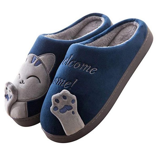 slippers 2021 winter indoor warm home couples bedroom cartoon cat non-slip soft bottom women and men, Black
slippers 2021 winter indoor warm home couples bedroom cartoon cat non-slip soft bottom women and men, Black