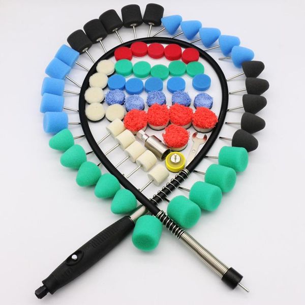 mini rotary polisher car detailing polishing tool kit set flexible shaft for polish m14 thread pad care products
mini rotary polisher car detailing polishing tool kit set flexible shaft for polish m14 thread pad care products