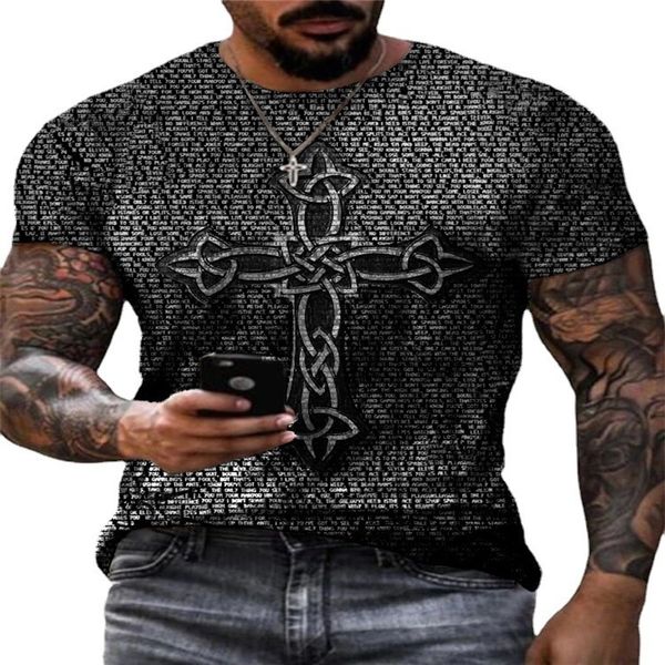 crosin men's summer casual fashion round neck cross printed t-shirt brand 7jsg, White
crosin men's summer casual fashion round neck cross printed t-shirt brand 7jsg, White