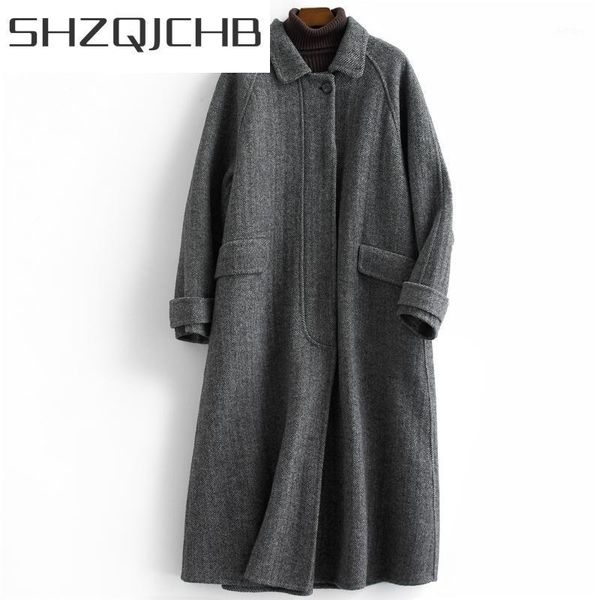 womens winter clothing 100% wool coats autumn long jacket spring korean elegant sided woolen coat casaco feminino lwl women's & blends, Black
womens winter clothing 100% wool coats autumn long jacket spring korean elegant sided woolen coat casaco feminino lwl women's & blends, Black