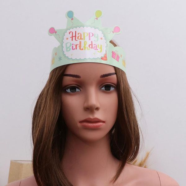 party hats 25pcs paper crown tiling birthday caps for kids and adults ornaments
party hats 25pcs paper crown tiling birthday caps for kids and adults ornaments