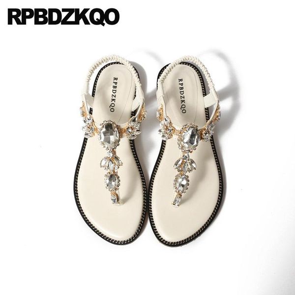 shoes genuine leather thong large size crystal slip on rhinestone plus jewel white fashion diamond women sandals flat casual, Black
shoes genuine leather thong large size crystal slip on rhinestone plus jewel white fashion diamond women sandals flat casual, Black