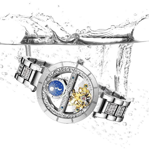 wristwatches luxury watches women mechanical watch waterproof tourbillon automatic wristwatch ladies steel strap sport for clock, Slivery;brown
wristwatches luxury watches women mechanical watch waterproof tourbillon automatic wristwatch ladies steel strap sport for clock, Slivery;brown