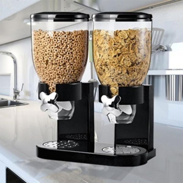 storage bottles & jars kitchen organizer double cylinder cereal machine home type supplies mini separator food container
storage bottles & jars kitchen organizer double cylinder cereal machine home type supplies mini separator food container
