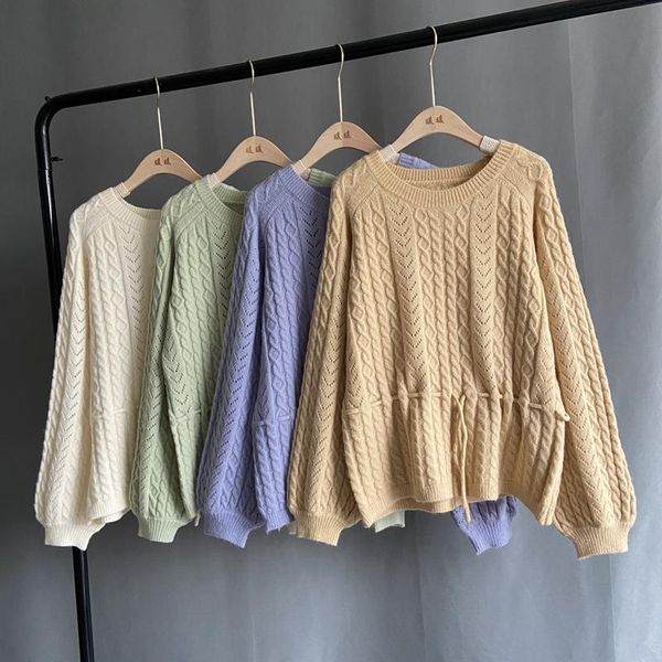 drawstring slim waist hollow-out knitwear women long sleeve o-neck knit pullover autumn winter solid sweater cotton polyester women's s, White;black
drawstring slim waist hollow-out knitwear women long sleeve o-neck knit pullover autumn winter solid sweater cotton polyester women's s, White;black
