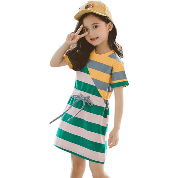 girl's dresses kids for girls striped party dress girl casual style child summer children's clothing 6 8 10 12 14, Red;yellow
girl's dresses kids for girls striped party dress girl casual style child summer children's clothing 6 8 10 12 14, Red;yellow