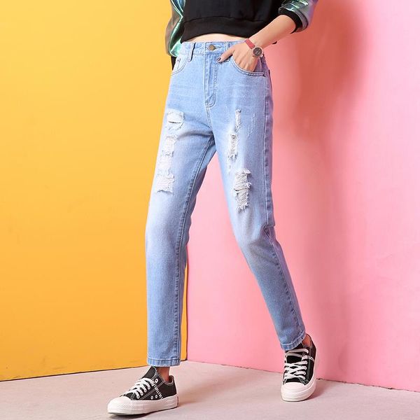 women's jeans juaykala shredded woman mom pants boyfriend for women with high waist ladies denim push size 26-32, Blue
women's jeans juaykala shredded woman mom pants boyfriend for women with high waist ladies denim push size 26-32, Blue