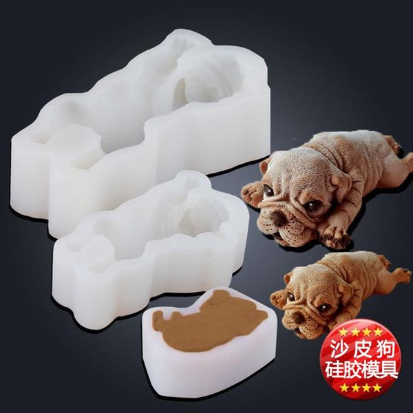 Large Size 1pcs Cute Dog Silicone Mold Mousse Cake 3D Shar Pei Mould For Baking DIY Ice Cream Jello Pudding Tools Moulds
Large Size 1pcs Cute Dog Silicone Mold Mousse Cake 3D Shar Pei Mould For Baking DIY Ice Cream Jello Pudding Tools Moulds