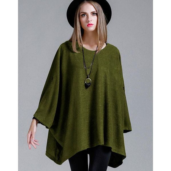 women's sweaters sweater pullover 2021 round neck knitted ladies fashion cloak spring autumn shawl d44, White;black
women's sweaters sweater pullover 2021 round neck knitted ladies fashion cloak spring autumn shawl d44, White;black
