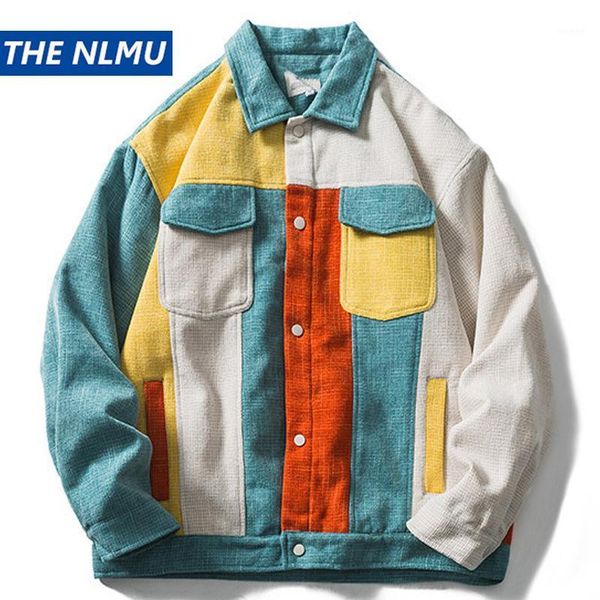 men's jackets 2021 autumn hip hop varsity jacket men vintage color block patchwork loose harajuku coats clothing oversize we013, Black;brown
men's jackets 2021 autumn hip hop varsity jacket men vintage color block patchwork loose harajuku coats clothing oversize we013, Black;brown