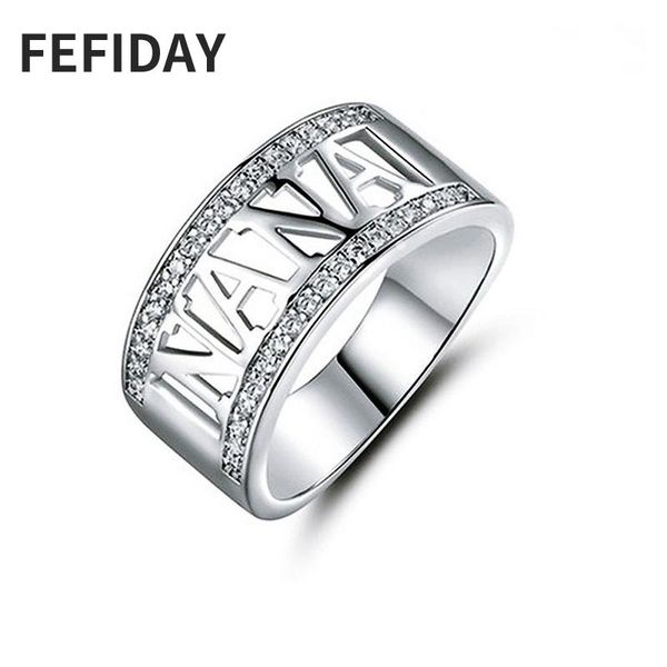 wedding rings fefiday vintage luminous women female letter grandma custom stone crystal engagement ring fashion ladies jewelry, Slivery;golden
wedding rings fefiday vintage luminous women female letter grandma custom stone crystal engagement ring fashion ladies jewelry, Slivery;golden