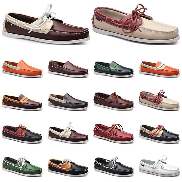 178 womens sneakers sailing shoe mens casual leather shoes black white red green orange brown outdoor trainers size 38-45
178 womens sneakers sailing shoe mens casual leather shoes black white red green orange brown outdoor trainers size 38-45