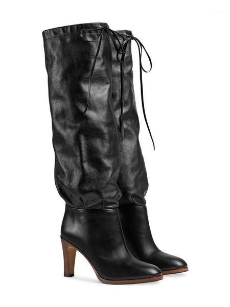 boots brand designers winter women black leather botas mujer round toe high square heels zapatos de bowtie shoes woman1
boots brand designers winter women black leather botas mujer round toe high square heels zapatos de bowtie shoes woman1