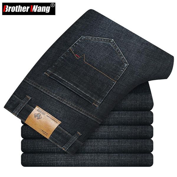 men's jeans 2021 autumn business fashion simple men classic style regular fit cotton stretch denim pants male brand clothing, Blue
men's jeans 2021 autumn business fashion simple men classic style regular fit cotton stretch denim pants male brand clothing, Blue