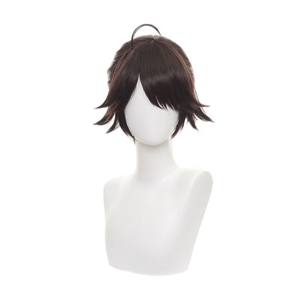 identity v luca balsa wig cosplay costume brown short ponytail synthetic hair wigs for halloween party carnival role play, Black
identity v luca balsa wig cosplay costume brown short ponytail synthetic hair wigs for halloween party carnival role play, Black