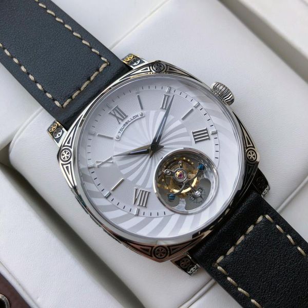 wristwatches boux brand manual mechanical seagull movement st8000 watches male tourbillon sapphire business men's leather engraved watc, Slivery;brown
wristwatches boux brand manual mechanical seagull movement st8000 watches male tourbillon sapphire business men's leather engraved watc, Slivery;brown