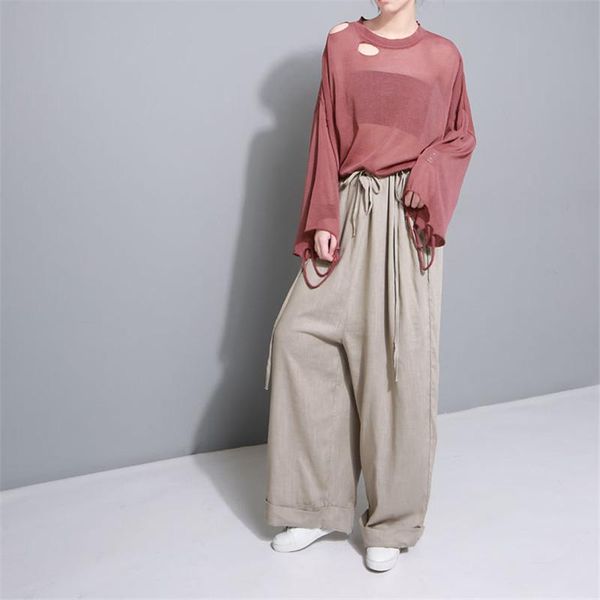 women's pants & capris 2021 summer autumn women casual strap pant adjustment loose wide leg cotton linen overalls trousers streetwear f, Black;white
women's pants & capris 2021 summer autumn women casual strap pant adjustment loose wide leg cotton linen overalls trousers streetwear f, Black;white