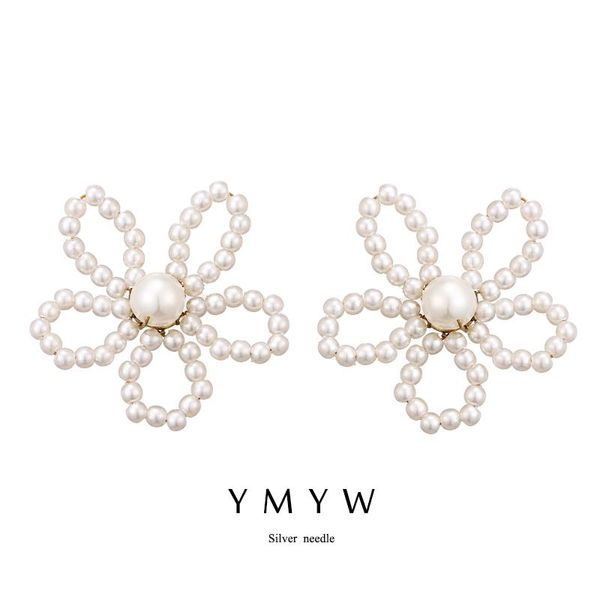 stud ymyw sweet romantic imitation pearl handmade flower plant earrings korean for women girl cute brincos 2021 jewelry, Golden;silver
stud ymyw sweet romantic imitation pearl handmade flower plant earrings korean for women girl cute brincos 2021 jewelry, Golden;silver