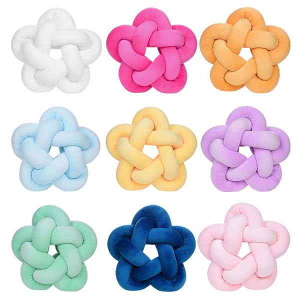 cushion/decorative pillow modern handmade flower-shaped knotted pure cotton soft cushion pography po props
cushion/decorative pillow modern handmade flower-shaped knotted pure cotton soft cushion pography po props