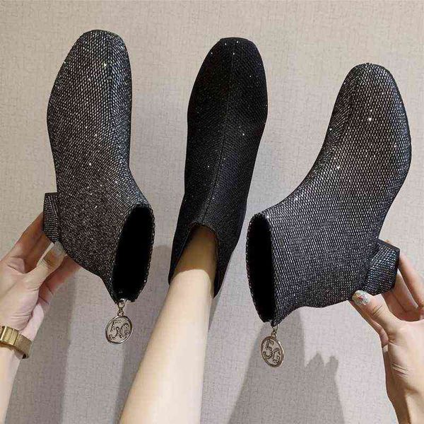 autumn winter women boots solid ladies shoes martin boots suede leather ankle boots thick high heels crystal zipper shoes woman y1105, Black
autumn winter women boots solid ladies shoes martin boots suede leather ankle boots thick high heels crystal zipper shoes woman y1105, Black