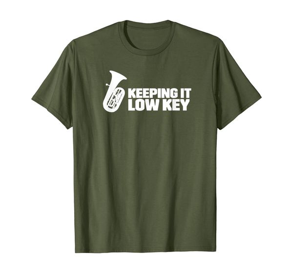 keeping it low key funny tuba sousaphone t-shirt, White;black
keeping it low key funny tuba sousaphone t-shirt, White;black