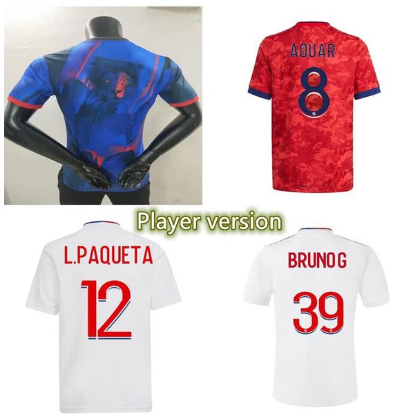 player version 2021 2022 olympique lyonnais soccer jersey ol digital fourth football shirts memphis toko ekambi bruno g cherki aouar, Black;yellow
player version 2021 2022 olympique lyonnais soccer jersey ol digital fourth football shirts memphis toko ekambi bruno g cherki aouar, Black;yellow