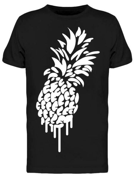 pineapple dripping white design tee men's -image by shutterstock, White;black
pineapple dripping white design tee men's -image by shutterstock, White;black