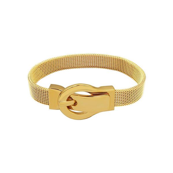 link, chain luxury designs gold color stainless steel bangle for women fashion watch belt buckle wristabnd bracelet jewelry pulseira feminia, Black
link, chain luxury designs gold color stainless steel bangle for women fashion watch belt buckle wristabnd bracelet jewelry pulseira feminia, Black