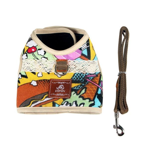 dog collars & leashes adjustable pet breathable traction fashion print chest strap with dogs outdoor vest rope large and small collar
dog collars & leashes adjustable pet breathable traction fashion print chest strap with dogs outdoor vest rope large and small collar
