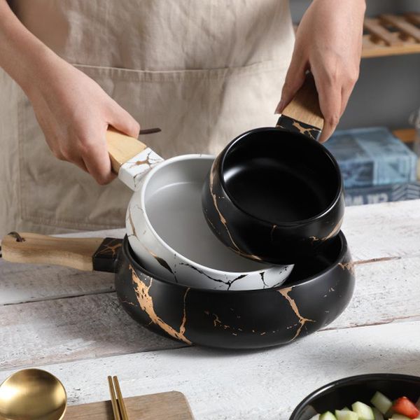 nordic simple matte glazed marble ceramic tableware creative wooden handle salad baking milk bowl dinnerware sets
nordic simple matte glazed marble ceramic tableware creative wooden handle salad baking milk bowl dinnerware sets