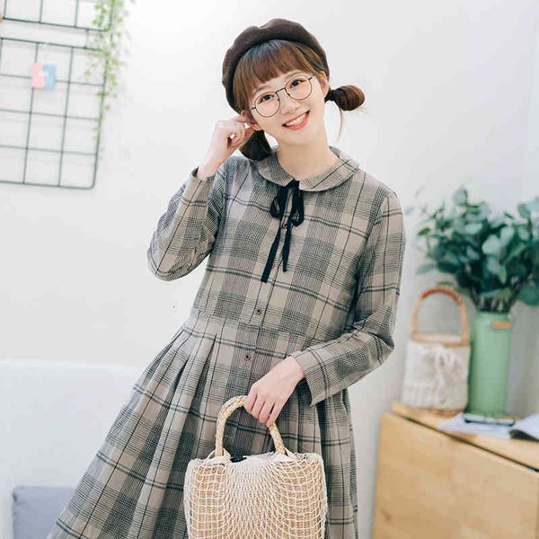 casual dresses vintage plaid peter pan collar cotton long sleeve women oe8x, Black;gray
casual dresses vintage plaid peter pan collar cotton long sleeve women oe8x, Black;gray