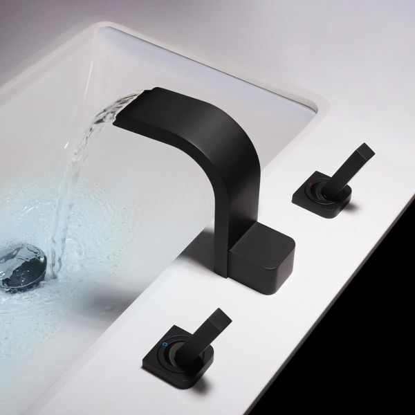 bathroom sink faucets skowll basin faucet deck mounted double handle black tap mixer and cold shower room
bathroom sink faucets skowll basin faucet deck mounted double handle black tap mixer and cold shower room