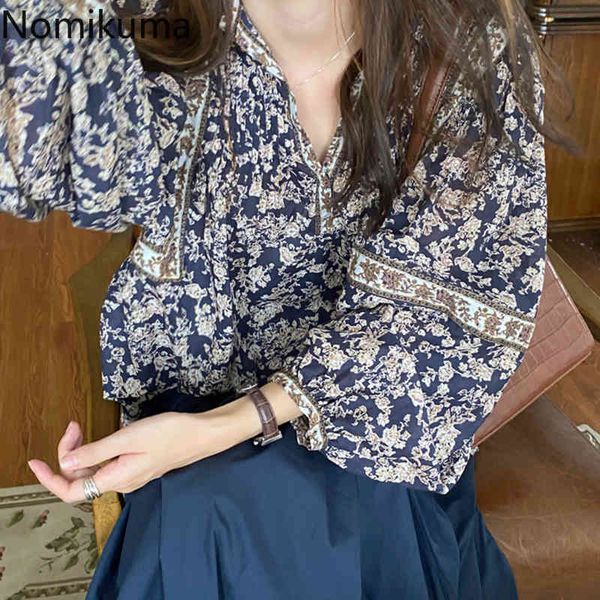 nomikuma korean floral women blouse lantern long sleeve buttons o-neck shirt autumn causal vintage blusas feminimos 6c641 210427, White
nomikuma korean floral women blouse lantern long sleeve buttons o-neck shirt autumn causal vintage blusas feminimos 6c641 210427, White