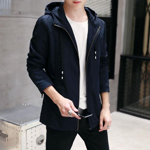 autumn and winter jacket men's korean slim fit youth thin with hat casual large fashion jackets, Black;brown
autumn and winter jacket men's korean slim fit youth thin with hat casual large fashion jackets, Black;brown