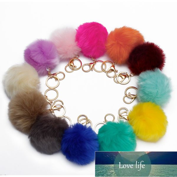 8cm fake fur pom pom keychain llavero pompon keychain keyring golden chains fake fur chain a, Silver
8cm fake fur pom pom keychain llavero pompon keychain keyring golden chains fake fur chain a, Silver