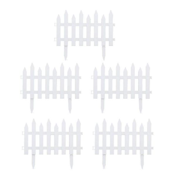 fencing, trellis & gates 5pcs garden picket fence plastic detachable wedding decor panel splicable and removable outdoor
fencing, trellis & gates 5pcs garden picket fence plastic detachable wedding decor panel splicable and removable outdoor