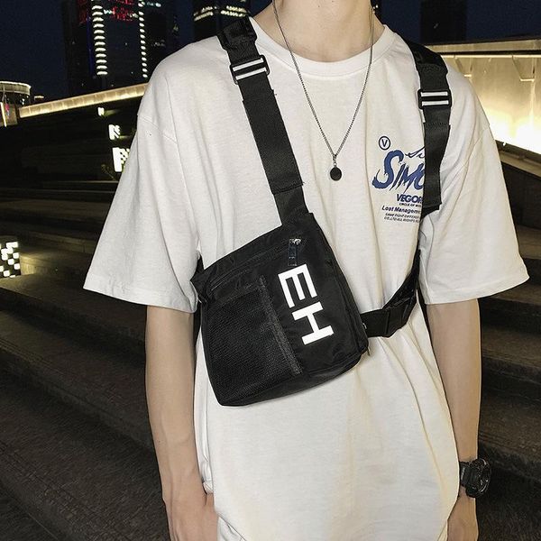 waist bag tactical shoulder bags hip hop streetwear chest rig reflective printing trend functional adjustable pockets
waist bag tactical shoulder bags hip hop streetwear chest rig reflective printing trend functional adjustable pockets
