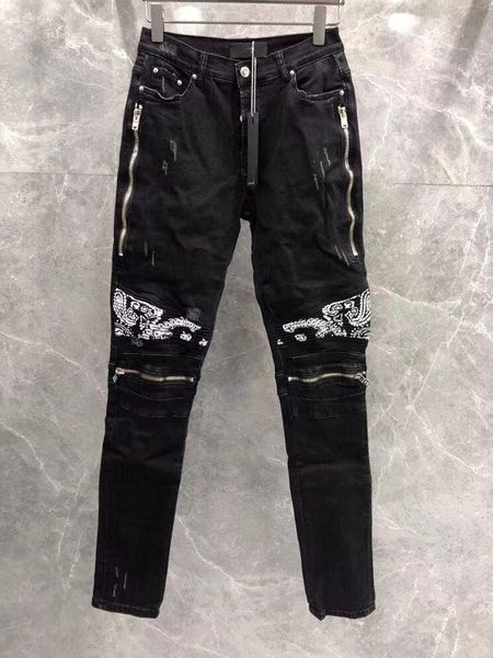 men's jeans sr08419 fashion men's 2021 runway luxury european design party style clothing, Blue
men's jeans sr08419 fashion men's 2021 runway luxury european design party style clothing, Blue