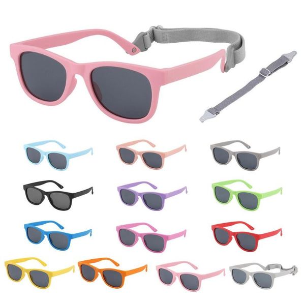 sunglasses kid's soft polarized uv400 protection anti-ultraviolet shatter-resistant full frame outdoor leisure ages 5-12 strap, Blue
sunglasses kid's soft polarized uv400 protection anti-ultraviolet shatter-resistant full frame outdoor leisure ages 5-12 strap, Blue