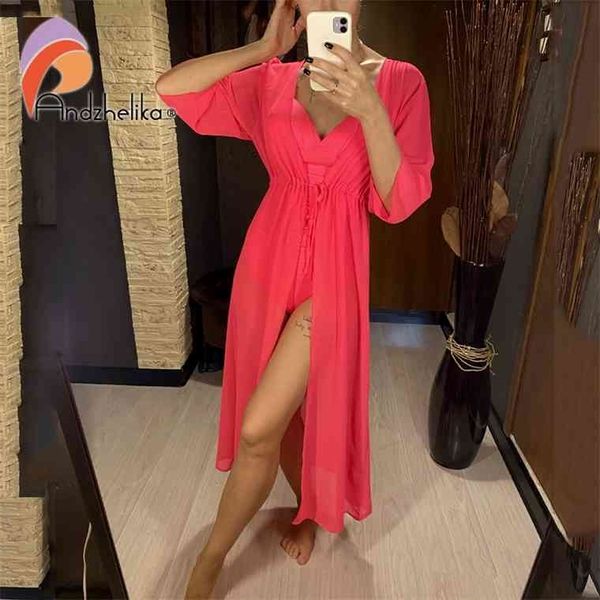 andzhelika swimsuit women -s chiffon long dress solid beach cardigan bathing suit cover up, White;black
andzhelika swimsuit women -s chiffon long dress solid beach cardigan bathing suit cover up, White;black