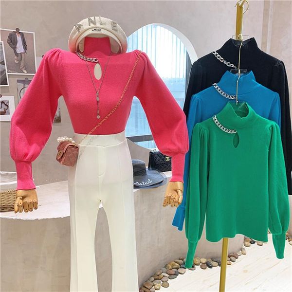 women's sweaters clothing 2021 autumn winter high neck knit shirt versatile bottoming long sleeve inner sweater, White;black
women's sweaters clothing 2021 autumn winter high neck knit shirt versatile bottoming long sleeve inner sweater, White;black