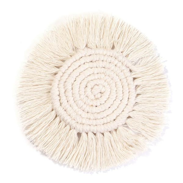 mats & pads cotton braid handmade macrame cup cushion bohemia style non-slip mat
mats & pads cotton braid handmade macrame cup cushion bohemia style non-slip mat
