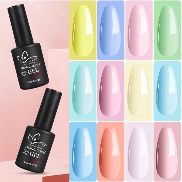 nail gel francheska 12ml polish lamp 12 colors gule nails art manicure semi permanant gellak uv tslm2, Red;pink
nail gel francheska 12ml polish lamp 12 colors gule nails art manicure semi permanant gellak uv tslm2, Red;pink