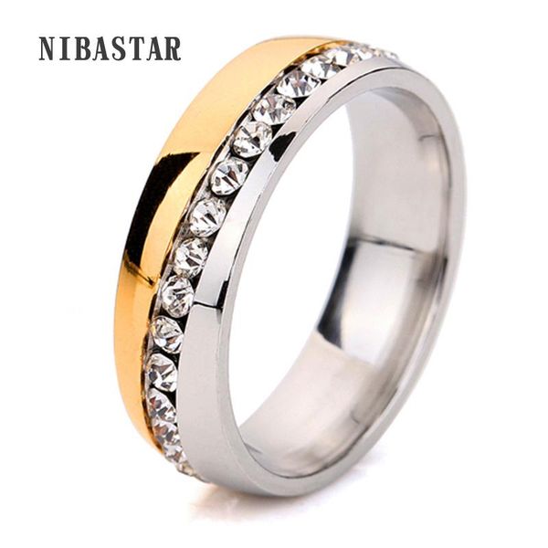 cluster rings fashion crystyal jewelry two color plated 316l stainless steel 1ct channel-set crystal for women or men, Golden;silver
cluster rings fashion crystyal jewelry two color plated 316l stainless steel 1ct channel-set crystal for women or men, Golden;silver