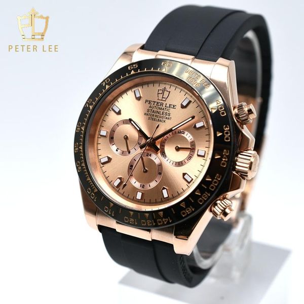 wristwatches peter lee gold watch for men 40mm automatic mechanical designer drop wholesale, Slivery;brown
wristwatches peter lee gold watch for men 40mm automatic mechanical designer drop wholesale, Slivery;brown