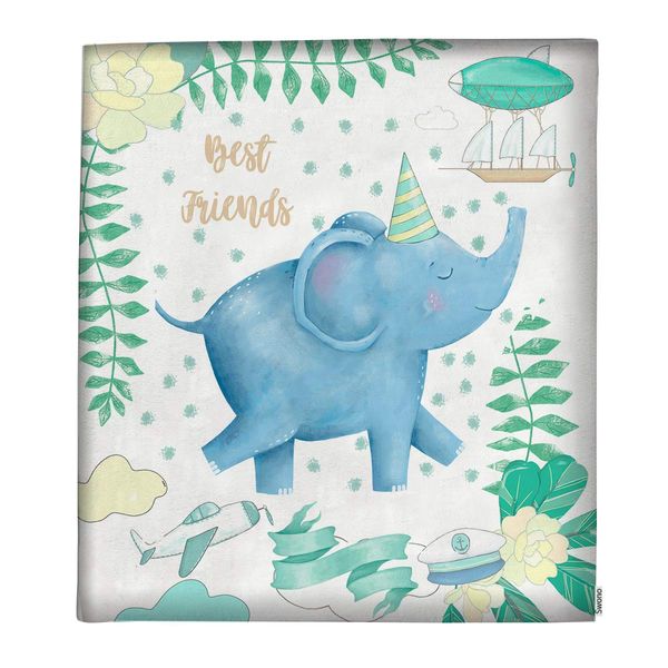 Elephant Throw Blanket,Funny African Cute Elephant and Flowers Art Painting Thorw Blanket Soft Warm Decorative Blanket for Bed
Elephant Throw Blanket,Funny African Cute Elephant and Flowers Art Painting Thorw Blanket Soft Warm Decorative Blanket for Bed