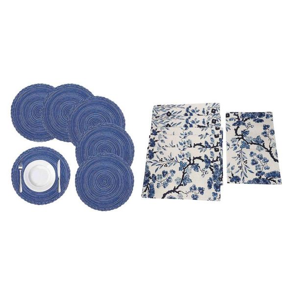 mats & pads 12 pcs placemat coasters cup dish glass table mat insulation pad kitchen accessories decoration rectangle round
mats & pads 12 pcs placemat coasters cup dish glass table mat insulation pad kitchen accessories decoration rectangle round