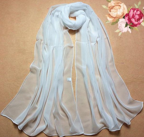 scarves 160 x 50cm women summer beach style chiffon silk pure white soft thin oblong scarf shawl gifts high quality, Blue;gray
scarves 160 x 50cm women summer beach style chiffon silk pure white soft thin oblong scarf shawl gifts high quality, Blue;gray
